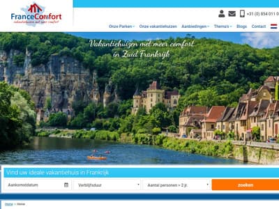 Nieuwe website voor FranceComfort