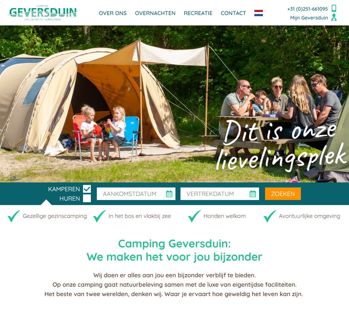 Camping Geversduin