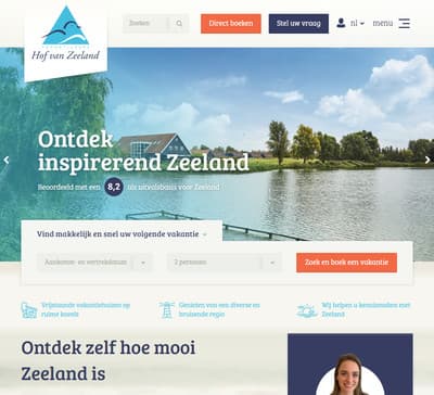 Nieuwe website voor Hof van Zeeland