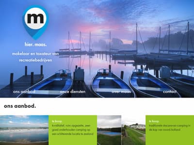 Nieuwe website voor Maas RBM