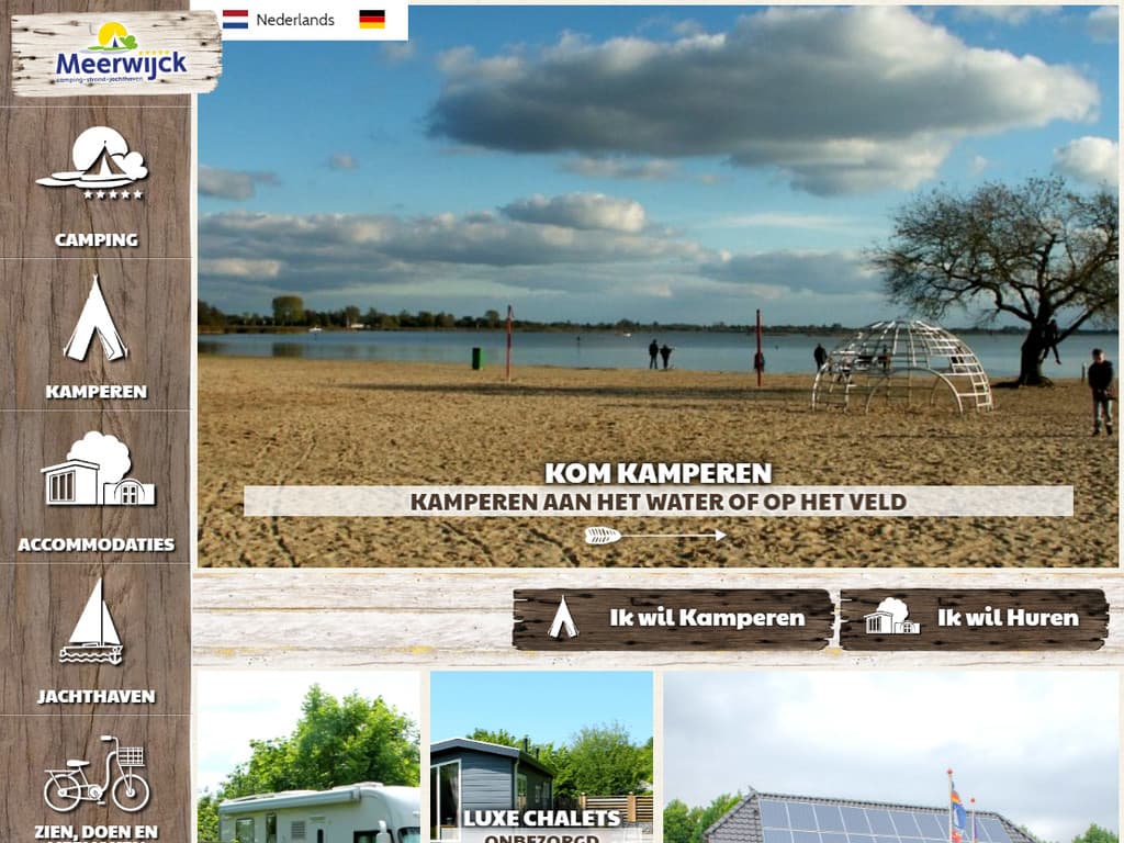 Camping en Jachthaven Meerwijck « Portfolio van Holiday Media