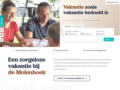 Nieuwe website voor Familiecamping De Molenhoek