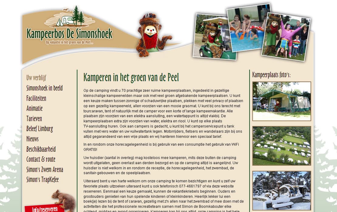 Kampeerbos De Simonshoek