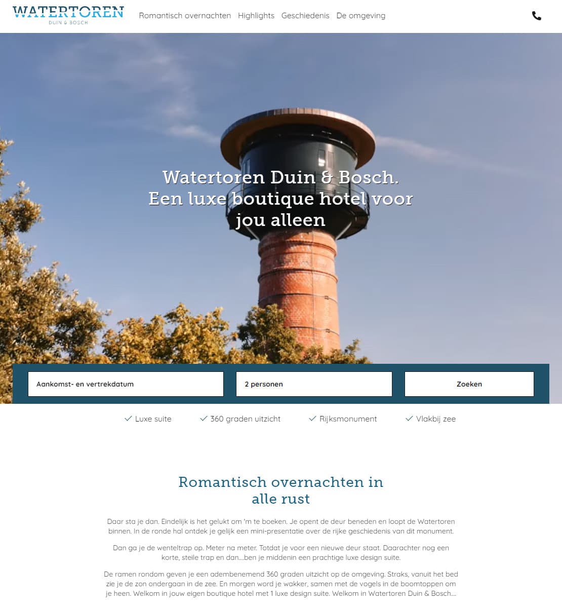 Watertoren Duin & Bosch