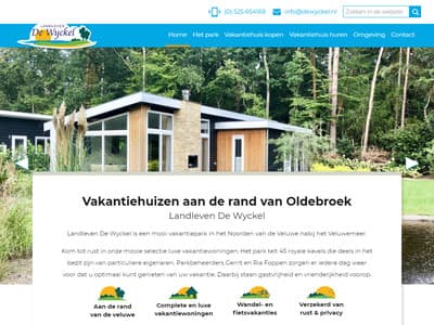 Nieuwe website voor Landleven De Wyckel