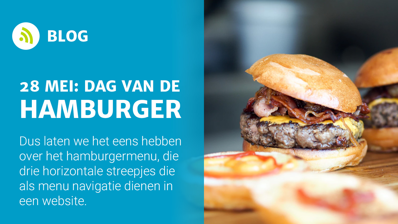 Dag Van Het Hamburgermenu Holiday Media