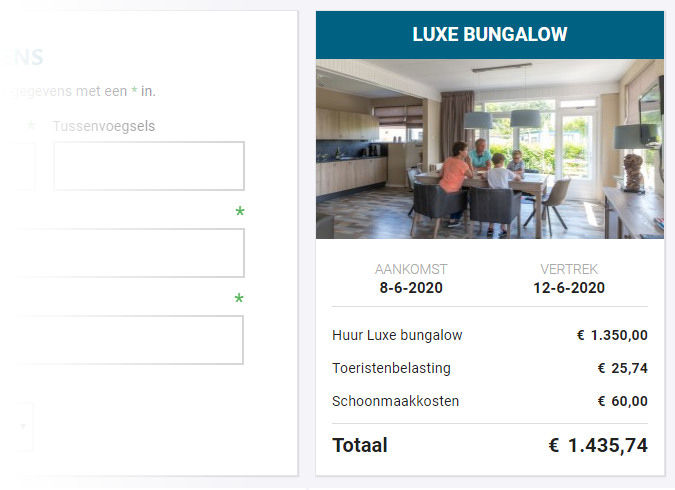 Flexibele weergave kassabon